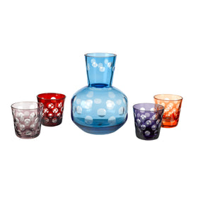 Dots Water Carafe and Glass Set