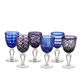 The Blues Wine Glasses