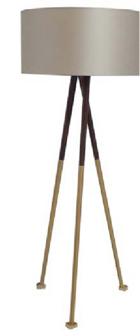 Gold Scales Floor Lamp