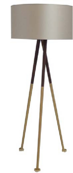Gold Scales Floor Lamp