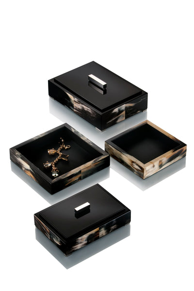 Arca-Glossy Black Lacquer Mod Box