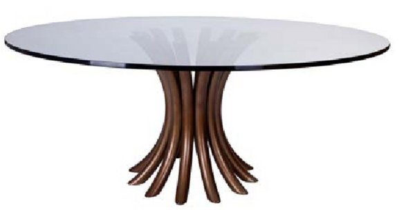 Pipe Base Dining Table